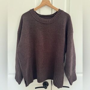 Aerie Brown Sweater